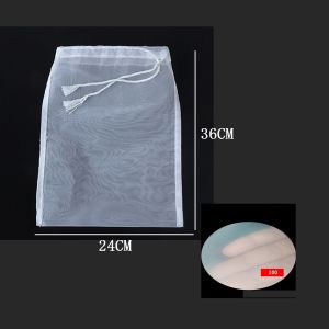 HJKL ทนต่ออุณหภูมิสูง/ต่ำ 100/200/300 Mesh ชาชาชา เครื่องคั้นน้ำ ของใช้ในครัวเรือน ไวน์ไวน์ ถุงกรองอากาศ ถุงกรองตะกรัน หน้าจอตัวกรอง ถุงกรองสารตกค้าง