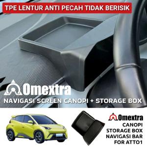 ATTO1 Canopy Navigasi Display Storage Box Dashboard BYD ATTO1 Otozenix Canopi Display Unit Atto1