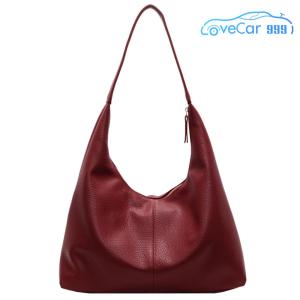 Chic Womens Zipper Hobo Bag Made of PU Leather Large Capacity Crossbody Shoulder Bag for Travel and Casual Outings