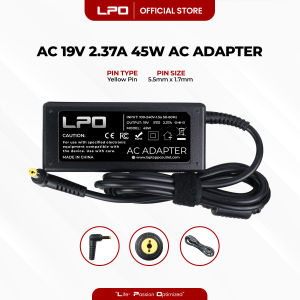 LPO Laptop Charger 19V 2.37A 45W 5.5mm x 1.7mm Compatible for Aspire 3 A315-53 Travelmate P248-M
