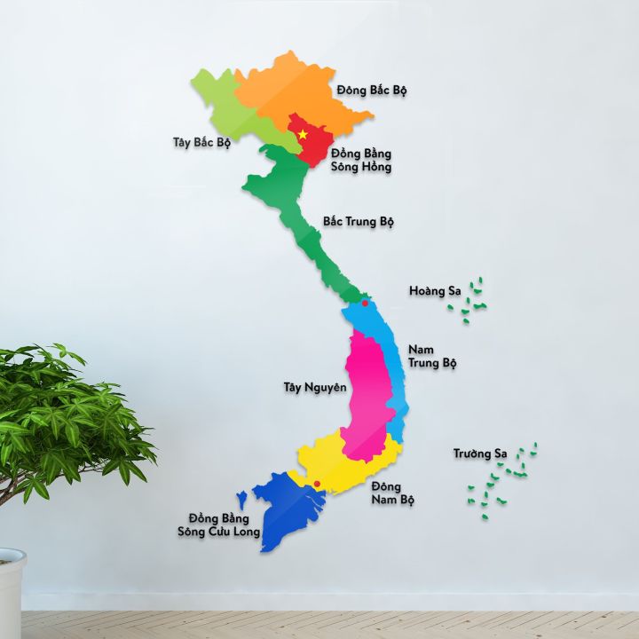 Tranh mica EPeBen dán tường nổi 3d hình Khẩu Hiệu khởi nghiệp ý tưởng ...