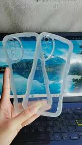Softcase Gelombang Bening ( REALME 6 ) Clear Case Casing Handphone - PGC SHOP