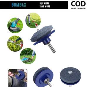 Paku Bor Pengasah Pisau Ganda Warna Abu-abu untuk Alat Serbaguna - Aksesoris Alat Baterai/Plugin