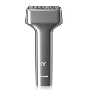 MeeGoo Electric Shaver Smart LCD Display Portable MINI Men‘s Shaving Travel Beard Razor Wet Dry Dual Function