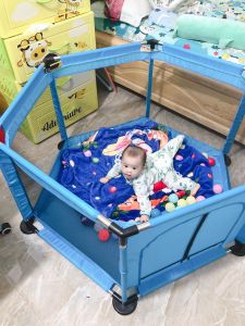 Quây bóng cho bé  khung Inox vải dù hàng to đẹp loại 1 cho bé.TẶNG 10 BÓNG.Bảo hành 12 tháng