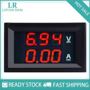 LF Wholesale✨Flash Sale ✨ DC 0-100V 10A Digital Voltmeter Ammeter Dual Display Voltage Detector Current Meter Panel Amp Volt Gauge 0.28" Red Blue LED