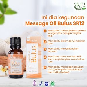 PENGENCANG DAN PEMBESAR PAYUDARA / MINYAK BULUS ASLI SR12 PENGENCANG PAYUDARA BPOM
