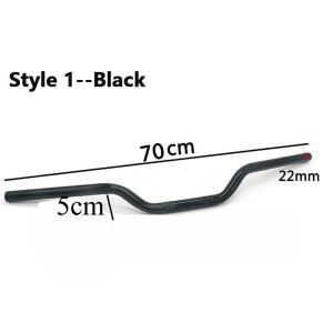 Alloy NUI Alloy Naked Handle Bar Raider 150 Carb / r150 fi / xrm / rs 125 / rs 150 High Rise / Low