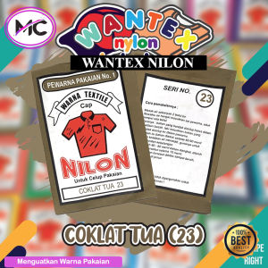 Pewarna Pakaian Tekstile Wantex Pewarna Kain Jeans Hitam Pekat Biru Putih Warna Warni  Cap Nilon Nylon