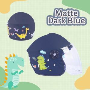【Hot Sale】Cartoon Half Face Kids Helmets for Motorcycle 4-18 Years Old