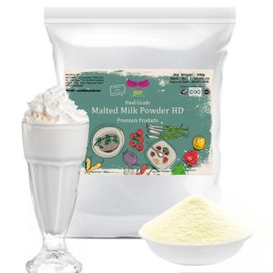 Malted Milk Powder HD 500G (Food Grade) (UK Imported) - Instant malt beverage powder & for bakery /Bischem/BCT