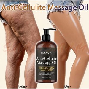 Anti-Cellulite Massage Oil 240ML Body Treatment OilCOCONUT OILSUNFLOWER SEED OILGRAPESEED OIL EUCALYPTUS OILGRAPEFRUITOILMOIST SKIN