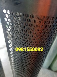 (Khổ 1M x Dài 2M) Tôn Đục Lỗ Lục giác giày 4zem hàng Loại 1Chất lượng