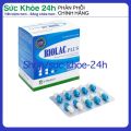 Men tiêu hóa Biolac Plus tăng cường hệ tiêu hóa , giảm đau bụng đầy hơi hộp 100 viên giao mẫu ngẫu nhiên. 