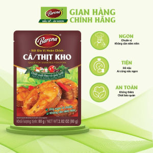 Gia Vị Cá/Thịt Kho Barona 80g ướp ngon chuẩn vị không cần nêm nếm