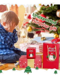 Christmas jumping box surprise red envelope box Christmas red envelope jumping box