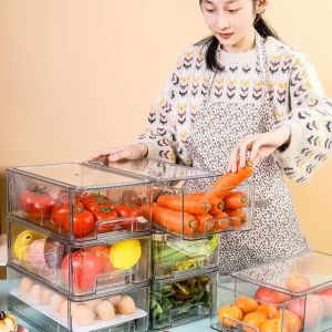 3-5 ชั้น พลาสติกฟู้ดเกรด วางชั้นวางอาหาร ฝาปิดช่องเก็บอาหาร ช่องเก็บอาหาร ป้องกันแมลงอุ่น ต้านเชื้อแบคทีเรีย สดชื่น