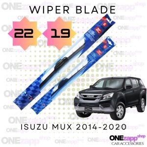 WIPER BLADE ISUZU MUX 2014-2020 BANANA TYPE RUBBER MATERIAL 22 19