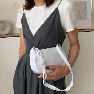 Phụ nữ giản dị Túi đeo chéo chữ thập Nylon đơn giản hàng ngày Vai Tote cho phụ nữ đen xanh dương màu hồng