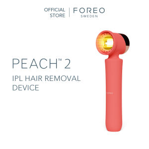 FOREO PEACH 2 IPL Hair Removal Device - Easy Permanent Hair Removal | Laser Hair Removal For Body & Face | Fast | Painless Hair Removal | Skin Cooling