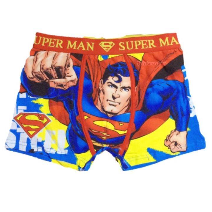 SALE Superman Character Print Inner Boxer Brief For Mens Adult