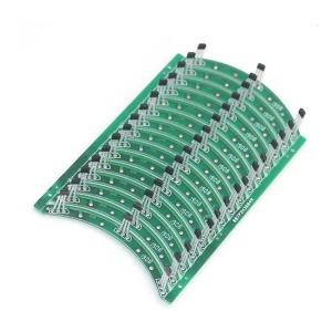 โมดูลเซ็นเซอร์สูงเซ็นเซอร์ห้องโถงมอเตอร์โมดูลวงจรหลอดทดลองติดตั้งได้ง่ายชิ้นส่วนโมดูลวงจรหลอดทดลอง