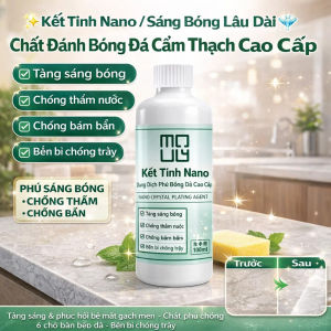 ✨Kết Tinh Nano/Sáng Bóng Lâu Dài💎Chất Đánh Bóng Đá Cẩm Thạch Cao Cấp/Dung Dịch Phủ Bóng Kết Tinh Cho Đá/Tăng Sáng & Phục Hồi Bề Mặt Gạch Men/Chất Phủ Chống Ố Cho Bàn Bếp Đá/Bền Bỉ Chống Trầy/Dung Dịch Bảo Dưỡng Bề Mặt Đá Hoa Cương