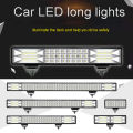 Slayers 20 45in 180W-612W Tri-Baris Lampu LED Bar Offroad Led Bar Combo Led Lampu Kerja Bar untuk Truk SUV ATV 12v-60V. 