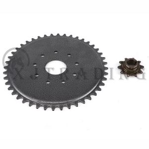 sapid 415 chain 44T Tooth 9 Hole Rear Sprocket With 10T drive sprocket For 49cc 66cc 80cc Motorized Bike Engine Parts Z4B1Q