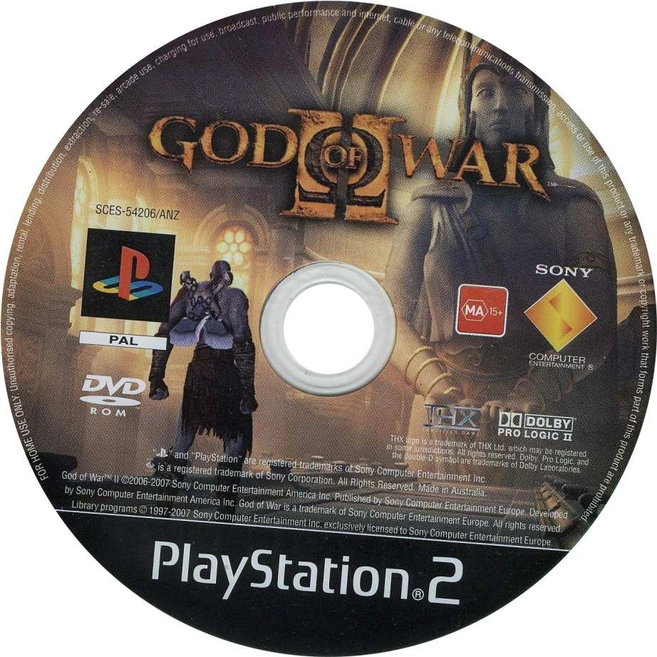 แผ่นเกมส์-God-of-War-2-PS2-Playstation2-คุณภาพสูง-ราคาถูก