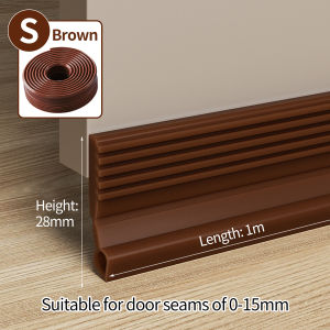 Soundproof Door Seal Strip Wind Dust Blocker Inserted Sealing Gap Bottom Seal Doorstop Penutup Lubang Bawah Pintu门缝底封密条