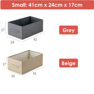 Foldable Storage Box Clothes Organizer Toys Blanket Underwear Storage Wardrobe Organizer Tudung Organizer Compartment