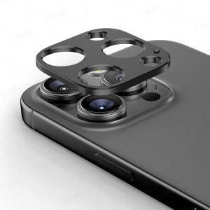 Metal Camera Protector For iPhone 16 Pro Max 16 Pro 16 Plus 16 Alloy Back Lens Case No Glass lens Cover Cap