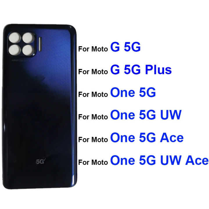 Rear Battery Door Housing Cover For Motorola MOTO G 5G G 5G Plus One 5G ...