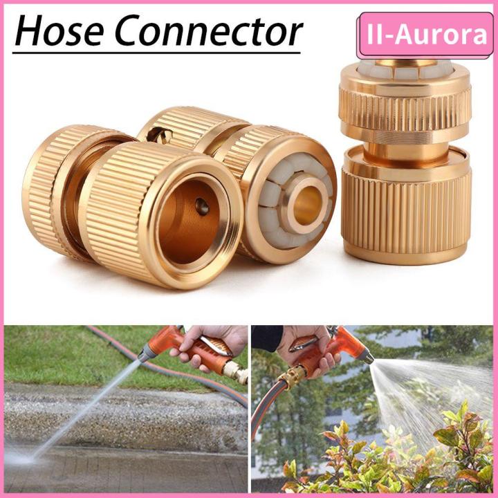 IIAURORA 1/2" Practical Repair Leaking Water Hose Joiner Mender Pipe