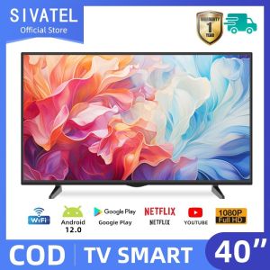 Sivatel TV Smart Android 40 inch Google TV Android 12.0 Dolby Audio Google Play-Netflix-Youtube-WiFi