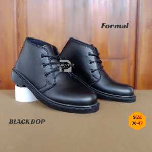 Sepatu Pria PDH Formal Standar Dinas Harian Hitam Dop Tali 3