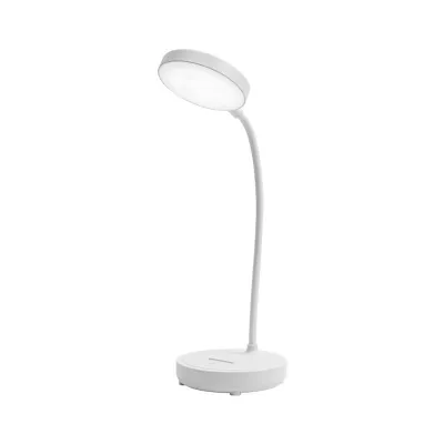 Belajar Lampu Baca Portable Lampu Jepit USB Tricolour Sentuh 3 Warna Tempat Pulpen Baca Meja Kerja Duduk Lampu Tidur Wireless Lampu
