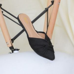 Heaves - Sepatu Flat Wanita Kara Black - Sepatu Wanita Premium