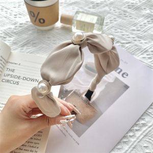 Bando Bandana Mutiara Fashion Korea Premium High Quality Wanita Elegan Impor