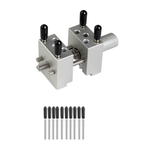 Space Saving Adjustable Miniature Metal Clamp Vise Ideal For Hobbyists And Technical Assembling Detailed Craft Projects