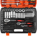 InnTech King Tools เครื่องมือช่าง ประแจ ชุดบล็อก 216 ชิ้น (ชุดใหญ่) ขนาด 1/4 นิ้ว 3/8 นิ้ว 1/2 นิ้ว ชุดเครื่องมือ ชุดประแจ ลูกบล็อก บล็อก ไขควง KING TOOLS SERIES ผลิตจากเหล็ก CR-V แท้ รุ่น WKT-216PCS. 