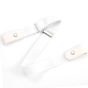 Ready Stock Woman Elastic Invisible Belt Waistband Free Punch Simple Design Fashion Accessories A-025