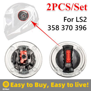 LS2 Helmet Lock Motorcycle Replacement Shield Lock Durable Toolless Durable Motorcycle Helmet Visor Lock Visor Mounting Fix Base Rotate Lens Switch Helmet Visor Screws Outdoor For LS2 358 396 370 Accessories