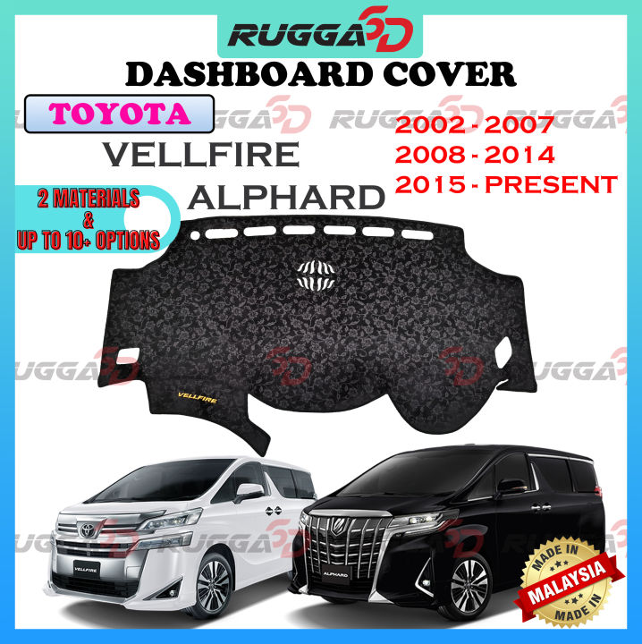 Dashboard Cover Toyota Vellfire Alphard AH10 AH20 AH30 High Quality