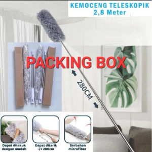Kemoceng teleskopik panjang 280cm kemoceng microfiber panjang 280cm kemoceng tarik panjang 280cm N15