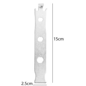 Feelife 5Pcs Fence Wire Twisting Tools Stainless Steel Wrench Heavy Duty Tensioning Tool for Garden Binding Wire Fence Twisting Fastener