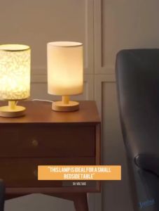 ⭐Ready Stock⭐ Modern Wood USB Charging Table Lamp Minimalist Bedside Night Light Wedding Gift Decor Desk Lamp For Bedroom Study