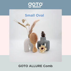 Goto Allure Sisir Rambut Kayu Hair Brush Comb Anti Statis Kusut Rontok