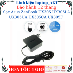 Sạc Laptop Asus ZenBook UX433 UX433F UX433FA UX433FN UX305 UX305LA UX305UA UX305CA UX305F Sạc 19V-2.37A/3.42A-45W/65W- vuông chân nhỏ(4.0*1.35mm)